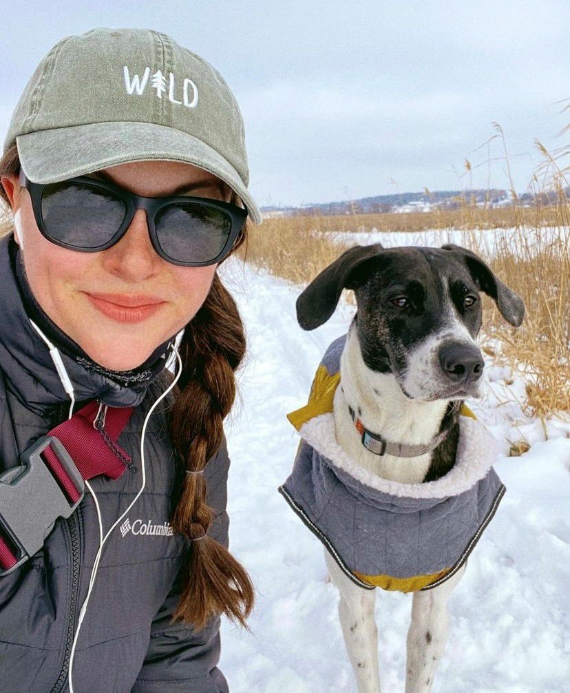 Jenna Byom and Tucker